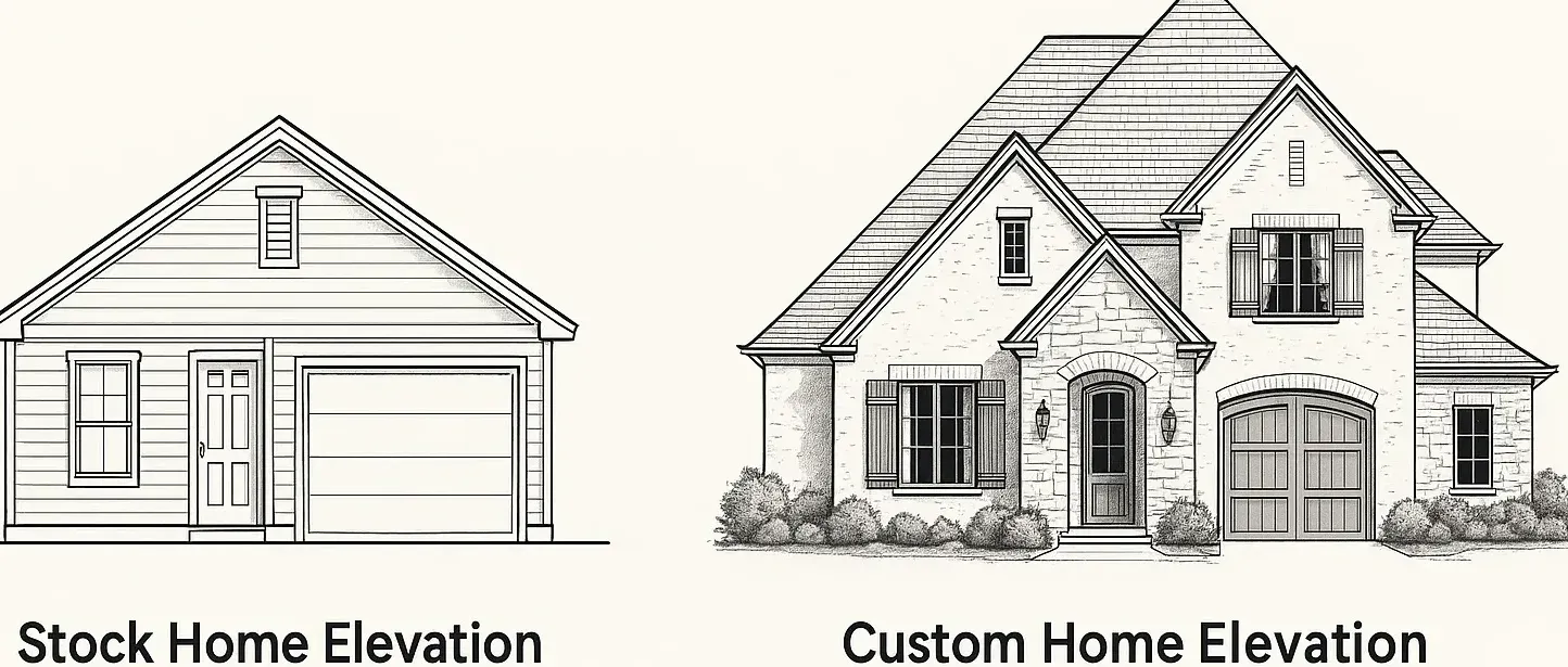 Custom Home Design vs. Stock Plans: What Every Homeowner Should Know