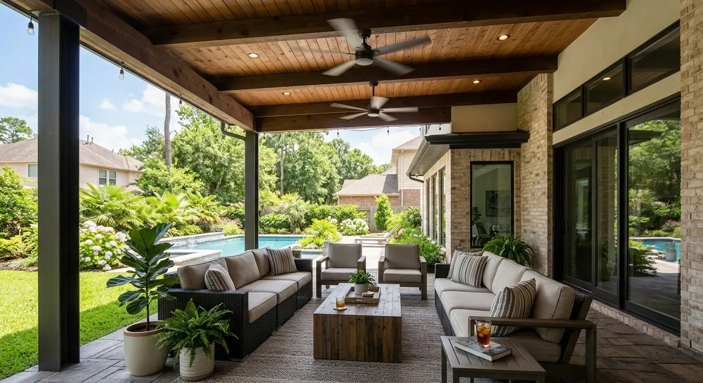 Designing the Ultimate Shaded Oasis: Beat the Houston Summer Heat with Smart Outdoor Living